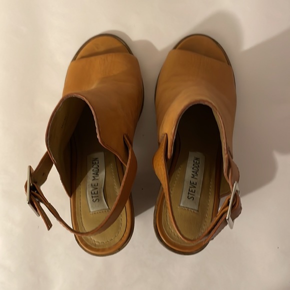 Steve Madden Tallen Stacked Heel Sandals - Picture 6 of 9